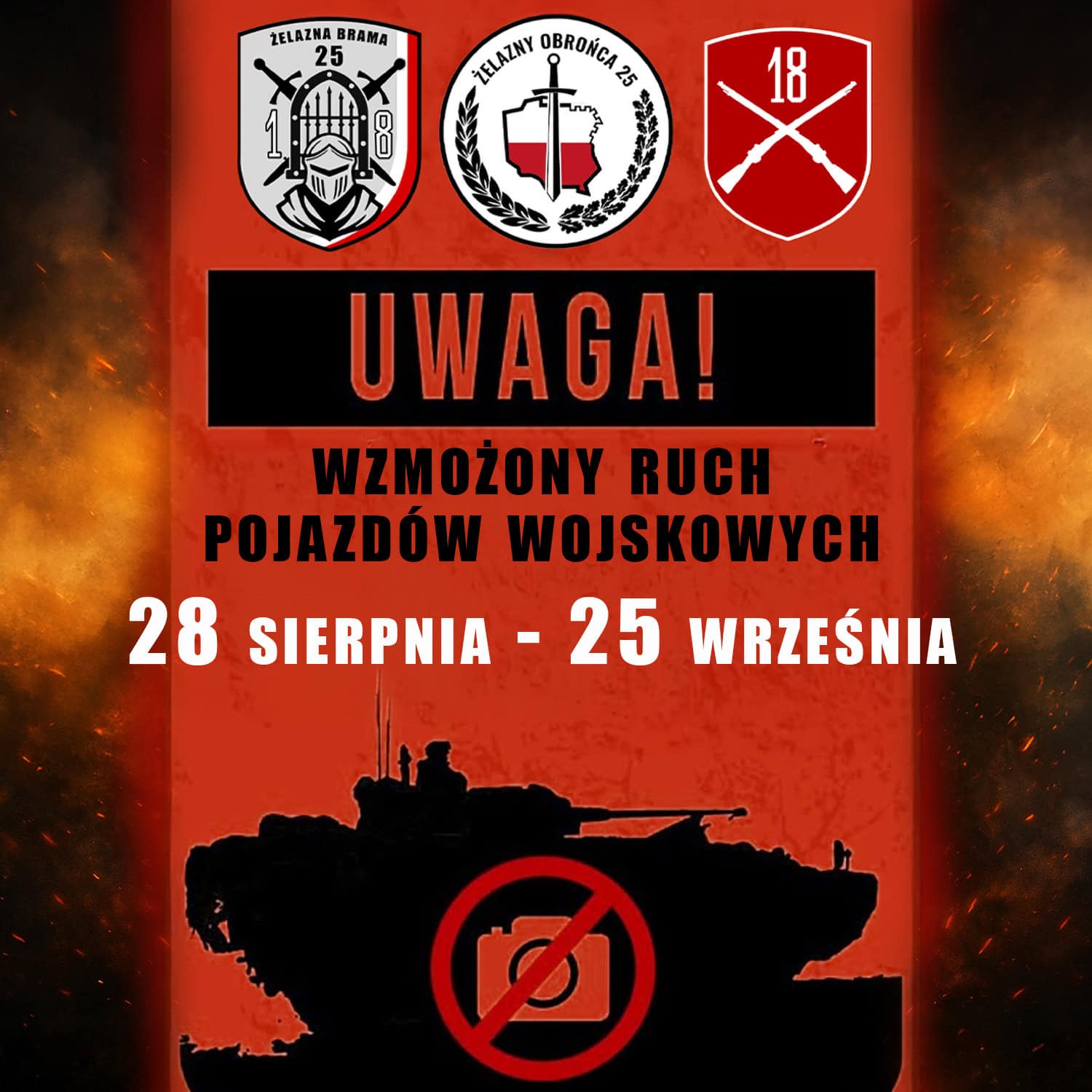ŻELAZNA BRAMA-25 – ćwiczenia wojskowe